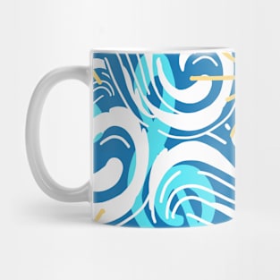 Ocean waves and sun Mug